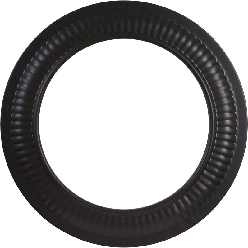 IMPERIAL Imperial BM0094 Stove Pipe Collar, 6 in Dia, Steel, Black, Matte PLUMBING, HEATING & VENTILATION IMPERIAL