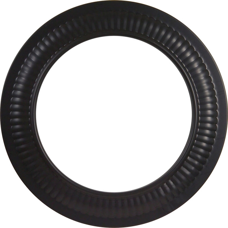 IMPERIAL Imperial BM0096 Stove Pipe Collar, 8 in Dia, Steel, Black, Matte