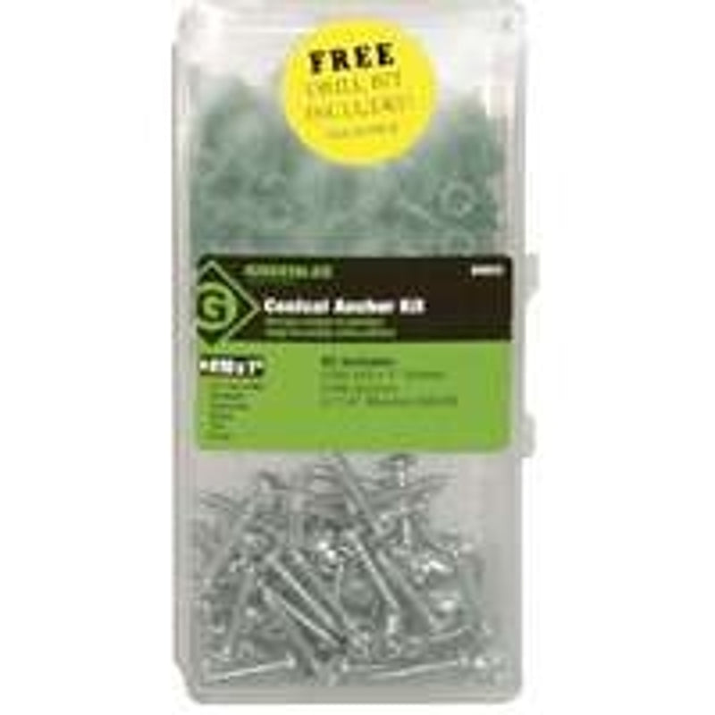 GREENLEE Greenlee 84012 Anchor Kit, Plastic AUTOMOTIVE GREENLEE