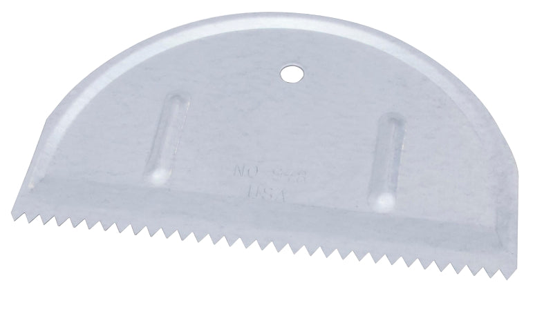 QLT BY MARSHALLTOWN Marshalltown 978 Spreader, 3/16 in W x 5/32 in D Notch, 4 in W Blade, Notched, Ribbed Blade TOOLS QLT BY MARSHALLTOWN