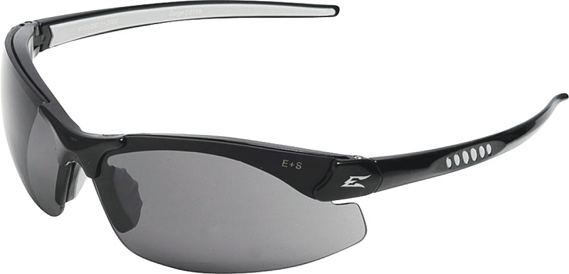 EDGE Edge DZ116-G2/DZ116 Non-Polarized Safety Glasses, Smoke Lens, Black Frame, Unisex, Polycarbonate Lens, Nylon Frame