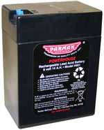 PARKER MCCRORY MFG. Parmak 901 Gel Battery, Black, For: DF-SP-LI Solar Powered Fencers