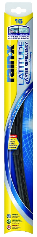RAIN-X Rain-X Latitude 5079274-2/5079274 Winter Wiper Blade, 16 in, Curved Blade, Rubber AUTOMOTIVE RAIN-X