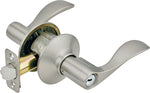 SCHLAGE LOCK Schlage Accent Series F51A ACC 619 Entry Lever, Mechanical Lock, Satin Nickel, Metal, Residential, 2 Grade HARDWARE & FARM SUPPLIES SCHLAGE LOCK