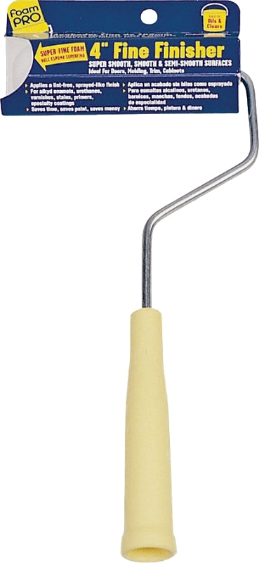 FOAMPRO Foampro 164 Mini Roller, Foam Cover, 4 in L Roller PAINT FOAMPRO
