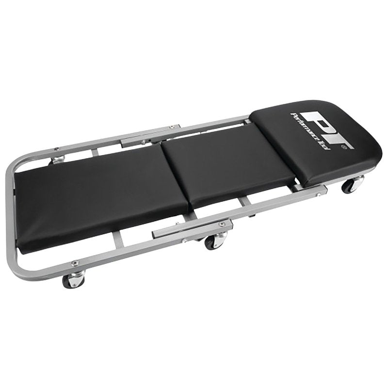 PERFORMANCE TOOLS Performance Tool W85018 2-in-1 Z-Frame Folding Creeper, 300 lb, 40 in OAL, Steel Frame