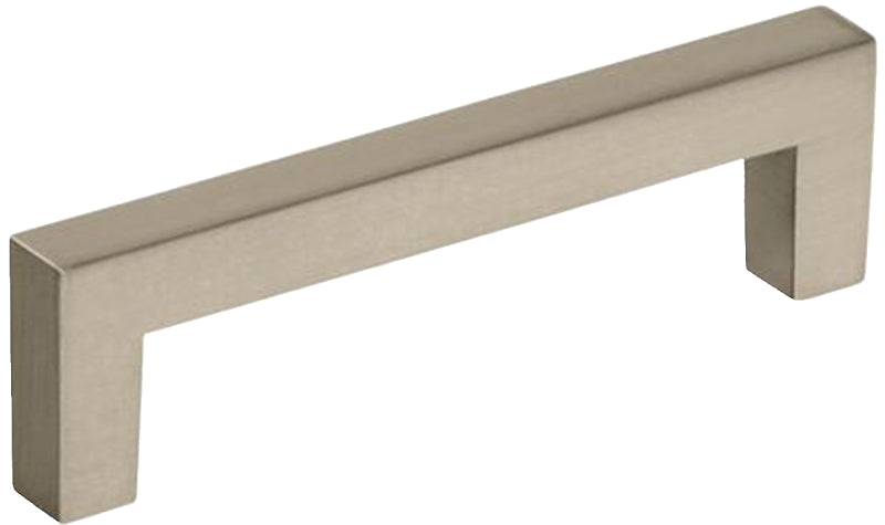 AMEROCK Amerock Monument Series BP36570G10 Cabinet Pull, 4-1/8 in L Handle, 3/8 in H Handle, 1-3/16 in Projection, Aluminum