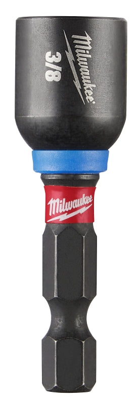 MILWAUKEE Milwaukee 49-66-4505 Nut Driver, 3/8 in Drive, 1-7/8 in OAL, 1/4 in L Shank, Magnetic