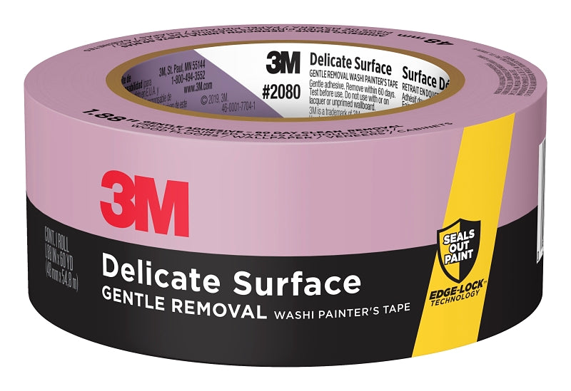 SCOTCH Scotch 2080-48NC Delicate Surface Painter's Tape, 60 yd L, 1.88 in W PAINT SCOTCH