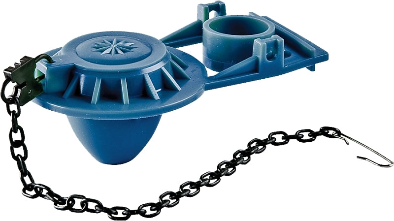 KEENEY Keeney K836-46-5 Toilet Tank Flapper, Vinyl, Blue
