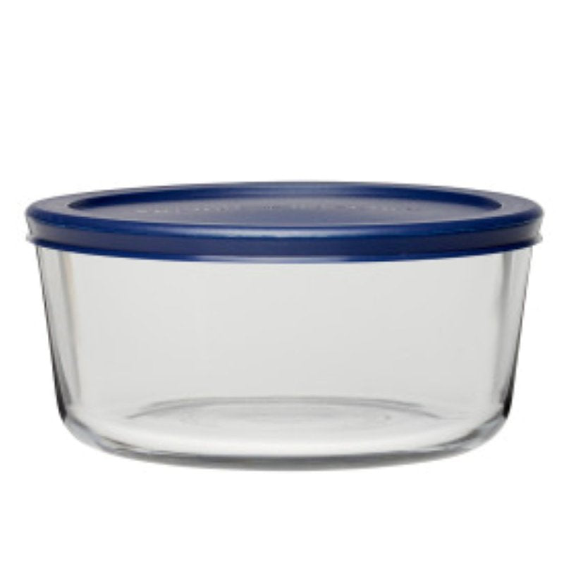 ANCHOR HOCKING Anchor Hocking 85908L20 Kitchen Food Storage with Lid, 7 Cup, Glass, Clear, 7.4 in Dia, 3.4 in H HOUSEWARES ANCHOR HOCKING