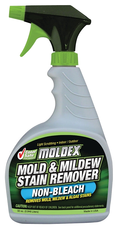 MOLDEX Moldex 5310 Non-Bleach Stain Remover, 32 oz, Liquid, Mild