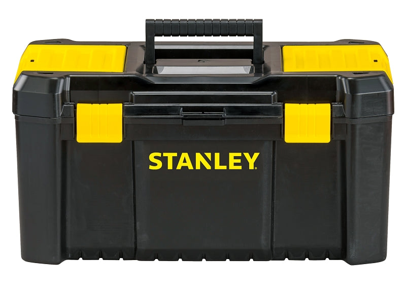 STANLEY STANLEY Essential Series STST19331 Tool Box, 981.3 cu-in, Polypropylene, Black TOOLS STANLEY