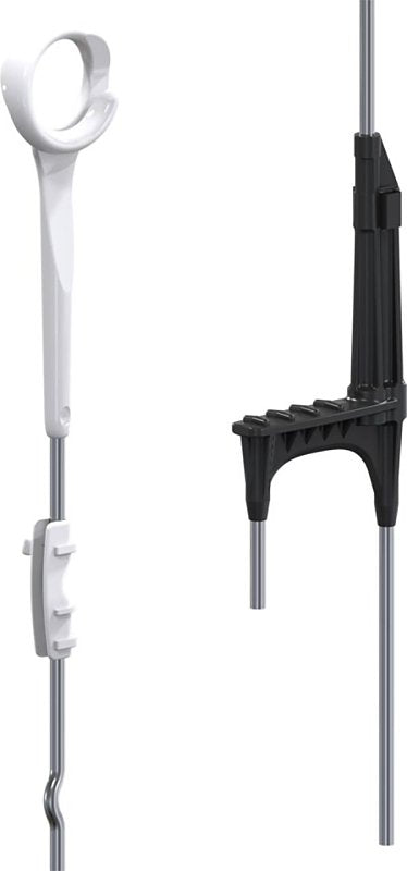 GALLAGHER POWER FENCE, Gallagher G74815 Ring Top Post, 34-1/2 in OAH, Nylon/Steel HARDWARE & FARM SUPPLIES GALLAGHER POWER FENCE,