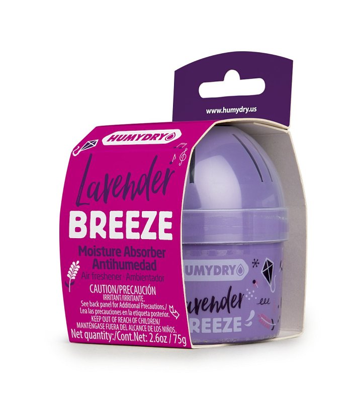 HUMEX Humydry USA44127C12 Mini Moisture Absorber and Air Freshener, 2.6 oz, Lavender, White, 100 sq-ft Coverage Area APPLIANCES & ELECTRONICS HUMEX