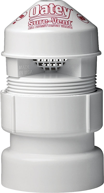 OATEY Oatey Sure-Vent 39016 Air Admittance Valve, NPT, PVC PLUMBING, HEATING & VENTILATION OATEY