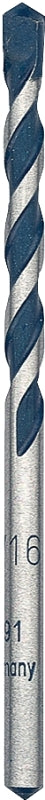 BOSCH Bosch BlueGranite Turbo HCBG03T Hammer Drill Bit, 3/16 in Dia, 4 in OAL, Milled Flute, 2-Flute, 3/16 in Dia Shank TOOLS BOSCH