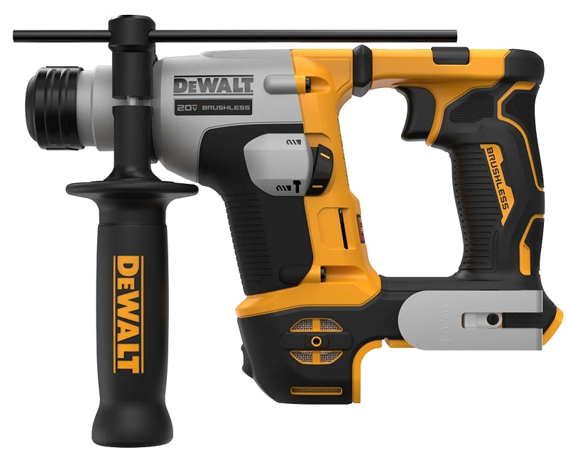 DEWALT DEWALT ATOMIC 20V MAX Series DCH172B Cordless Rotary Hammer, Tool Only, 20 V, 5/8 in Chuck, SDS-Plus Chuck