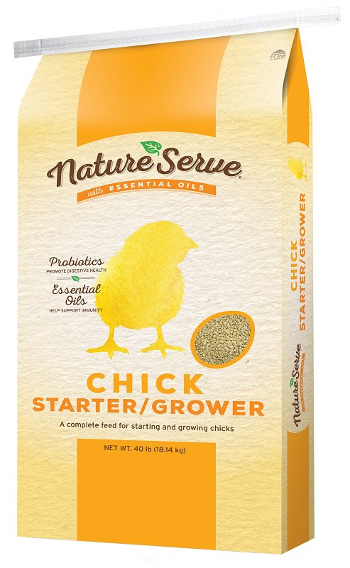 NATURESERVE NatureServe 290005 Chick Starter Grower, Crumble, 40 lb
