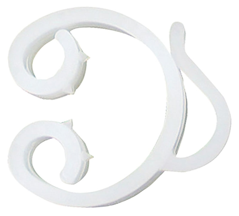 ADAMS Adams 3210-99-1640 Deck Clip, Polypropylene, White