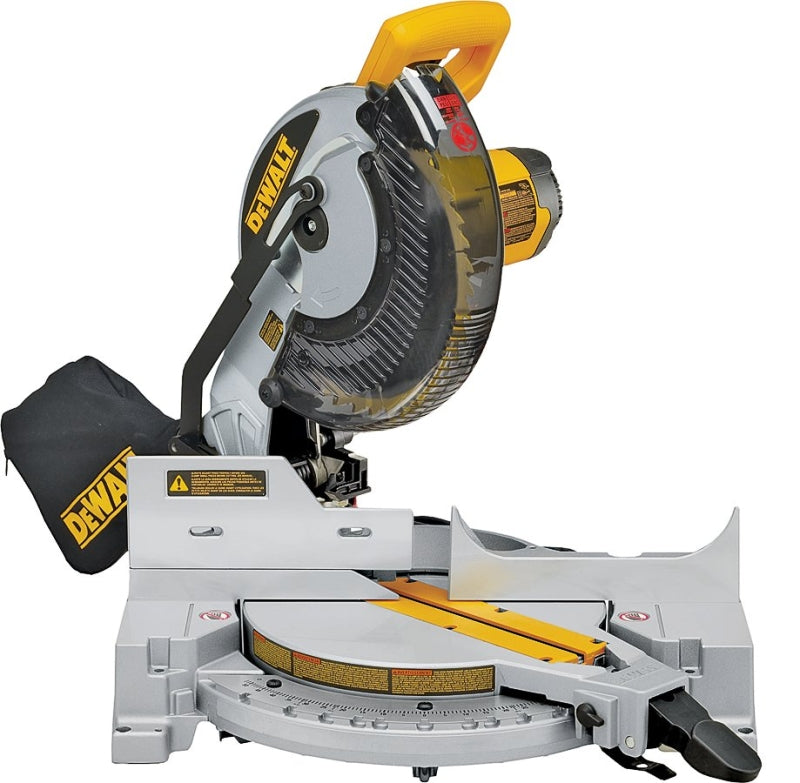DEWALT DEWALT DW713 Miter Saw, 120 V, 15 A, 10 in Dia Blade, 2 x 6 in 45 deg, 4 x 4 in at 90 deg Cutting Capacity TOOLS DEWALT