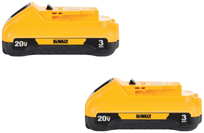 DEWALT DEWALT DCB230-2 Battery Pack, 20 V Battery, 3 Ah TOOLS DEWALT