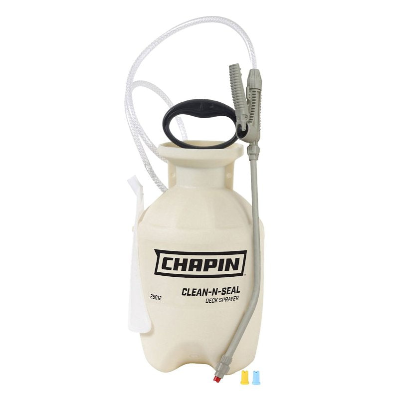 CHAPIN Chapin 25012 Handheld Sprayer, 1 gal Tank, Poly Tank, 34 in L Hose