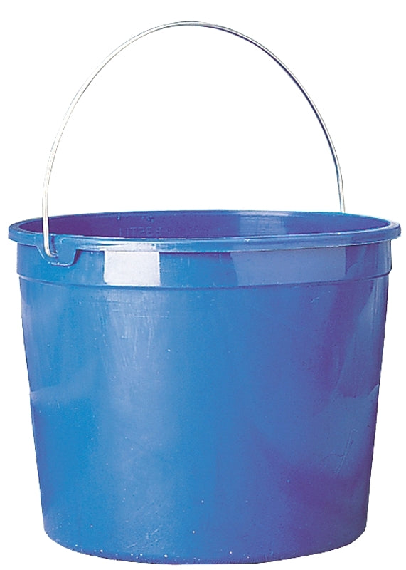 LEAKTITE-IPL PLASTICS Leaktite-IPL Plastics 1044370 Paint Pail with Handle, 2.5 qt Capacity, HDPE, Blue PAINT LEAKTITE-IPL PLASTICS