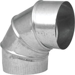 IMPERIAL Imperial GV0299-C Adjustable Elbow, 7 in Connection, 26 Gauge, Galvanized Steel PLUMBING, HEATING & VENTILATION IMPERIAL