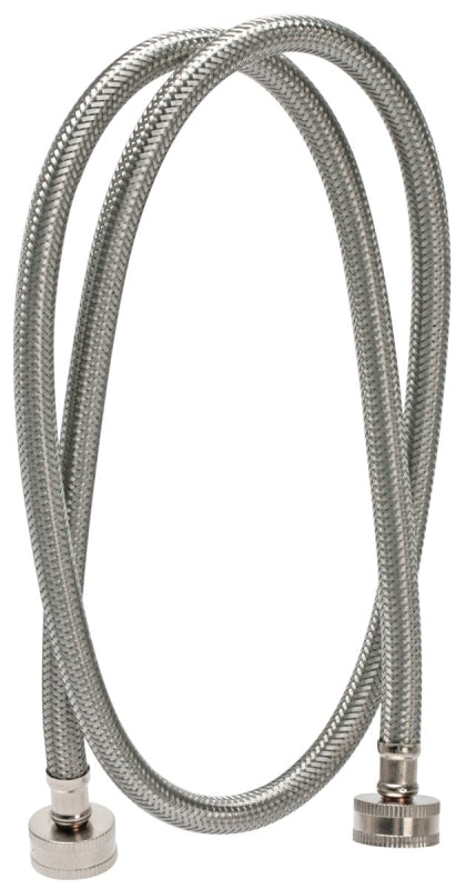 FLUIDMASTER Fluidmaster 9WM48 Washing Machine Discharge Hose, 3/4 in ID, 48 in L, Female, Stainless Steel PLUMBING, HEATING & VENTILATION FLUIDMASTER