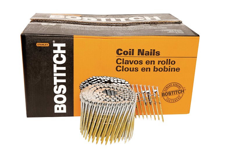 STANLEY-BOSTITCH Bostitch C12P131DG Framing Nail, 3-1/4 in L, 10 ga Gauge, Steel, Galvanized, Smooth Shank HARDWARE & FARM SUPPLIES STANLEY-BOSTITCH