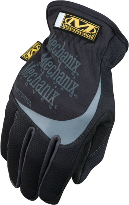MECHANIX WEAR Mechanix Wear FastFit Series MFF-05-011 Work Gloves, Men's, XL, 11 in L, Reinforced Thumb, Elastic Cuff, Black