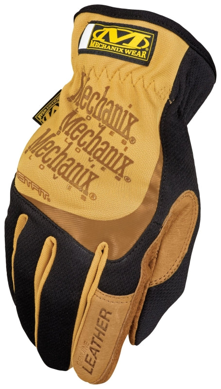 MECHANIX WEAR Mechanix Wear Durahide Series LFF-75-010 Mechanic Gloves, L, Keystone Thumb, Open Cuff, Leather, Tan