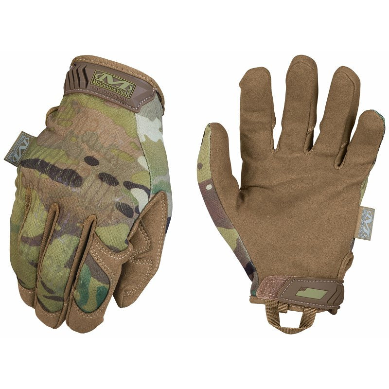 MECHANIX WEAR Mechanix Wear MG-78-010 Gloves, L, Reinforced Thumb, Leather/TPR, Camouflage