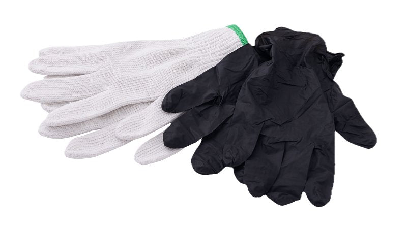 BROIL KING Broil King 90928 Food Prep Glove Set, Cotton/Nitrile