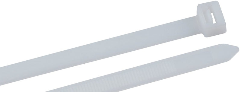 GB Gardner Bender 45-521 Cable Tie, 6/6 Nylon, Natural, 21 in L, 10/PK