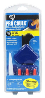 DAP DAP 09125 Caulk Tool Kit, 4-1/2 in L, 1-1/4 in W, Plastic, Blue PAINT DAP