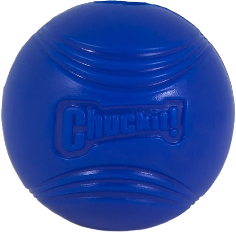 CHUCKIT! Chuckit! 50788 Dog Toy, M, Super Crunch Ball, TPR, Blue