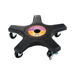 DOWN UNDER Down Under 18410 Down Under Plant Caddie, 16 in OAW, Plastic Shelf, Black Shelf