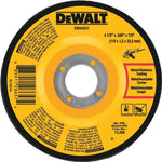 DEWALT DEWALT DWA4531 Cut-Off Wheel, 4-1/2 in Dia, 0.045 in Thick, 7/8 in Arbor, Very Fine, Aluminum Oxide Abrasive TOOLS DEWALT