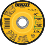 DEWALT DEWALT DWA4501C Grinding Wheel, 4-1/2 in Dia, 1/4 in Thick, 7/8 in Arbor, 24 Grit, Aluminum Oxide Abrasive TOOLS DEWALT