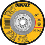 DEWALT DEWALT DWA4511H Grinding Wheel, Applicable Materials: Ferrous Metal, Stainless Steel, 4-1/2 in Dia, 1/8 in Thick TOOLS DEWALT