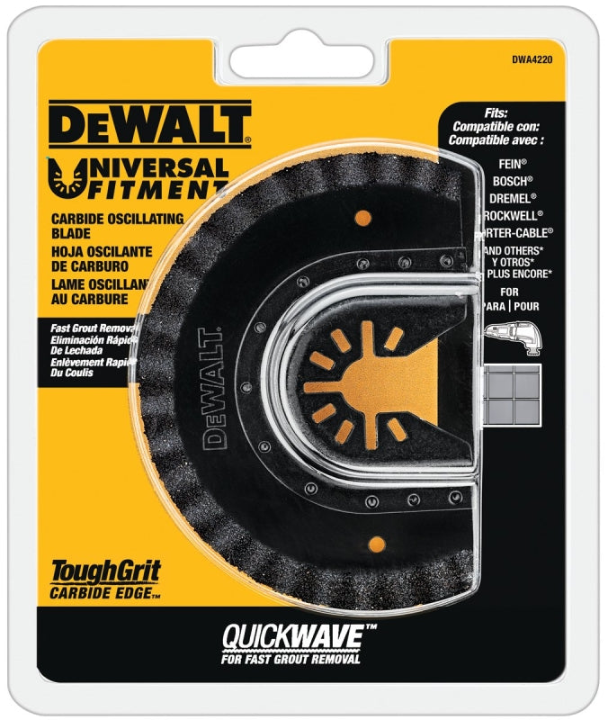 DEWALT DEWALT DWA4220 Oscillating Blade, Steel, 3-5/8 in