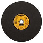 DEWALT DEWALT DWA8030X Cut-Off Wheel, 14 in Dia, 1/8 in Thick, 1 in Arbor, Aluminum Oxide Abrasive TOOLS DEWALT