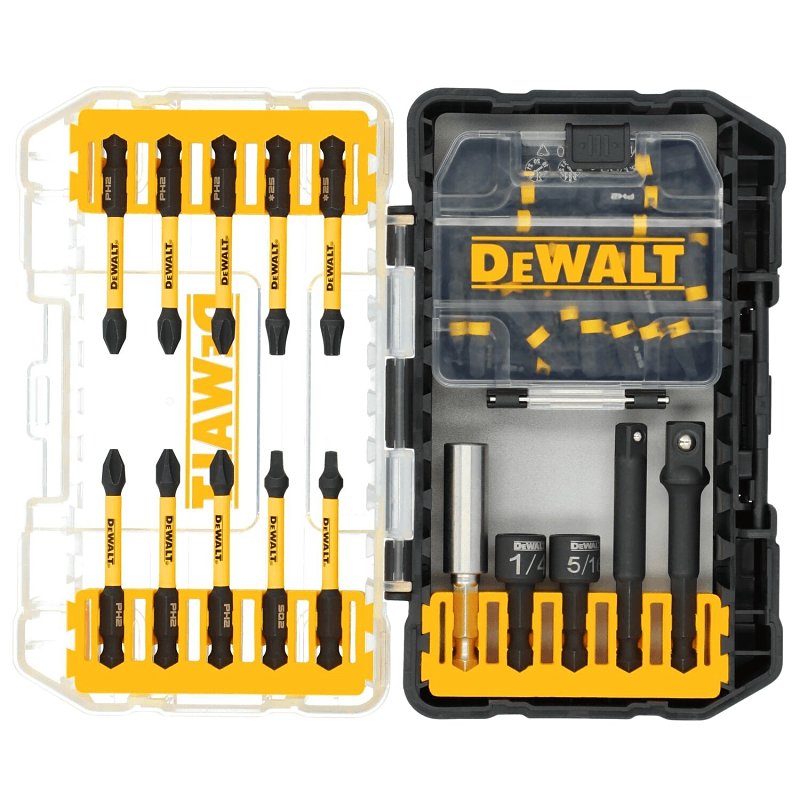 DEWALT DEWALT DWAFT43SET Screwdriver Bit Set, 43-Piece, Steel