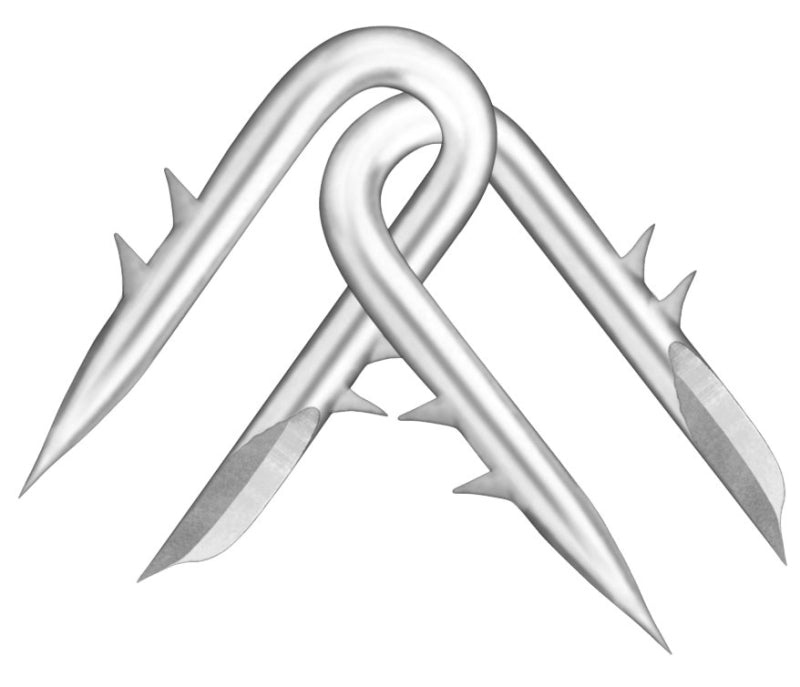 RANGEMASTER Rangemaster 7478 Series Fence Lock Staple, 1-1/4 in L, Galvanized, 8 ga