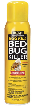 P.F. HARRIS MANUFACTURING Harris EGG-16 Bed Bug Killer, Liquid, Spray Application, 16 oz, Compositions: d-Phenothrin LAWN & GARDEN P.F. HARRIS MANUFACTURING