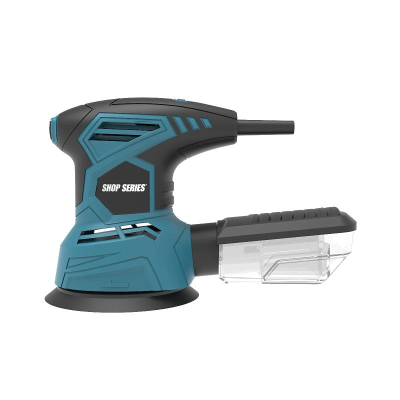 SHOP SERIES ShopSeries SS4003 Corded Rotary Sander, 2 A, 6000 to 12,000 opm Load TOOLS SHOP SERIES