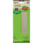 GATOR Gator 5043 Sanding Sheet, 3-2/3 in W, 9 in L, 60 Grit, Coarse, Aluminum Oxide Abrasive, Paper Backing TOOLS GATOR