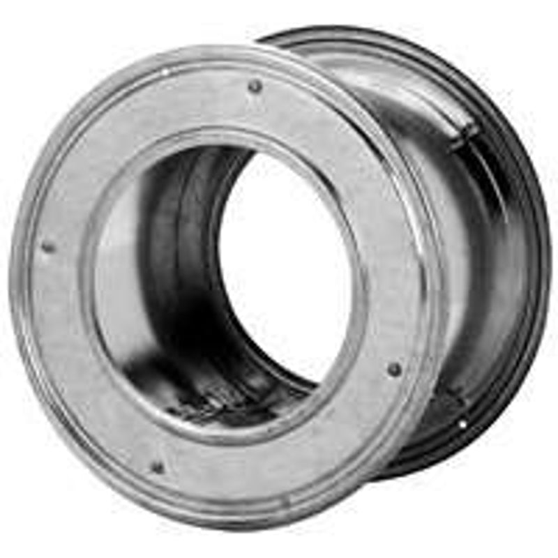 SELKIRK Selkirk 187704 Wall Thimble, Galvanized Steel, Silver, For: Type B Gas Vent Pipe